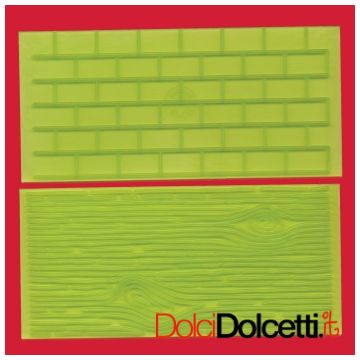 Set per effetto muro (mattoni) e legno