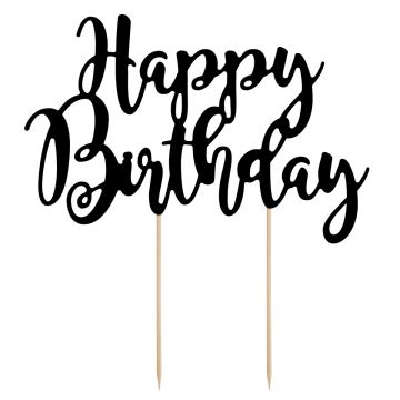 Cake Topper - Happy Birthday Nero