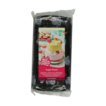 Pasta di Zucchero Funcakes 1kg Nero
