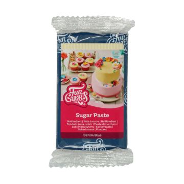 Pasta di Zucchero FunCakes 250g Blu denim