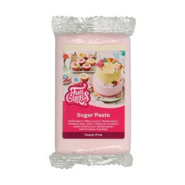 Pasta di Zucchero  Funcakes 250 grammi Rosa pastello