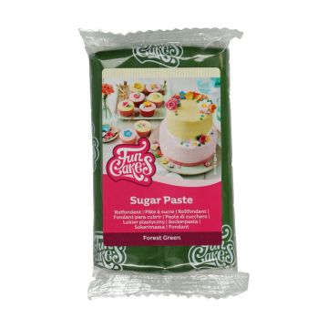 Pasta di Zucchero FunCakes 250g Verde Forest 