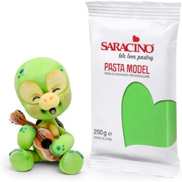 pasta model verde chiaro saracino 250 gr