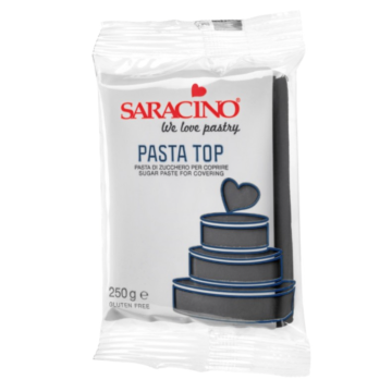 Pasta di zucchero Top Saracino Nera 250 gr