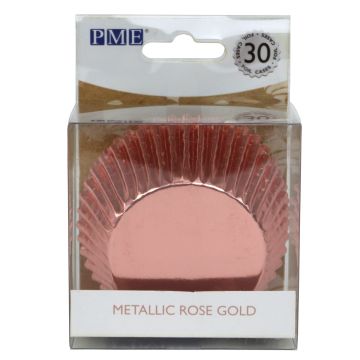 Pirottini muffin color ORO rosa