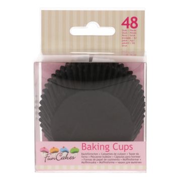 Pirottini Neri 48 pz Funcakes Pirottini Neri 48 pz Funcakes