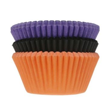 Pirottini house of Marie nero, viola e arancio Halloween 75 pz