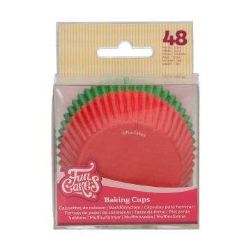 Pirottini Rossi e Verdi Funcakes 48 pz