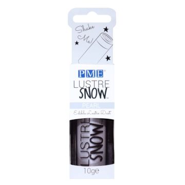 Glitter edibile Lustre Snow Argento 10 gr PME