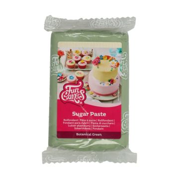 Pasta di Zucchero FunCakes 250g Verde Botanical