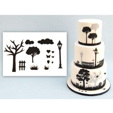 Patchwork Cutter silhouette di campagna
