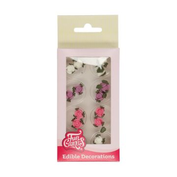 16 Roselline di zucchero Funcakes
