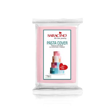 Pasta Cover Rosa baby 1 Kg Saracino