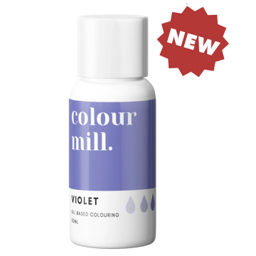 Colorante alimentare Violet liposobile COLOUR MILL 20 ml