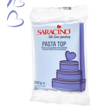 Pasta di zucchero Top Saracino Viola 250 gr