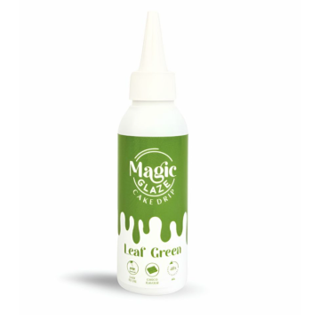 Glassa verde foglia per Drip cake 120 gr