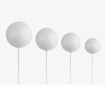 Set 20 palline oro cake topper per torta