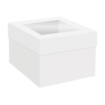 25 scatole alte con finestra 20 x 20 x 25 cm Simply Making
