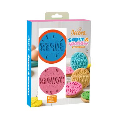 Set tagliapasta e marcatori Super Wonder Decora