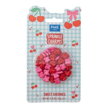 Sprinkler Charms Ciliegie PME 25 gr