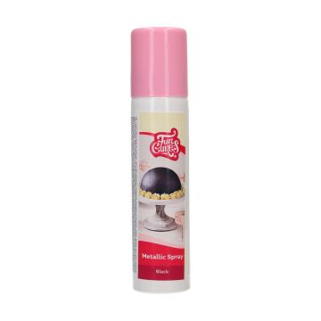 Spray metallic Nero Funcakes 100 ml