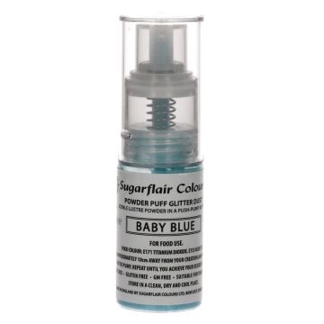 Spray polvere glitter Baby Blu