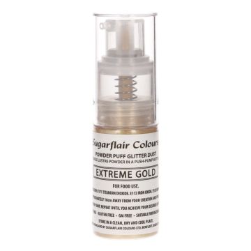 Spray polvere glitter Oro estremo 
