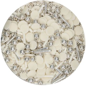 Sprinkle Medley Silver Chic 65 gr Funcakes