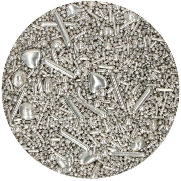  Sprinkle Medley Argento 65 gr Funcakes