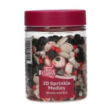 Sprinkler medley Bloody and Bat 70 gr Funcakes