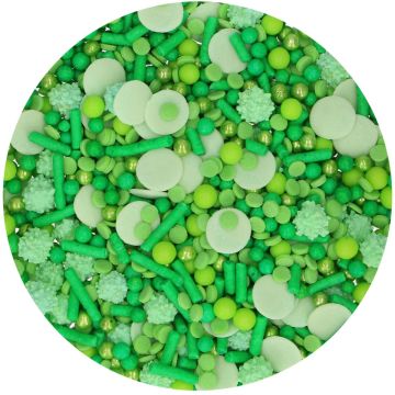 sprinkler medley Green FunCakes 
