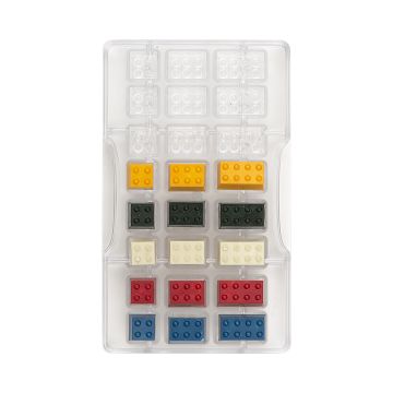 Stampo mattoncini di cioccolato Decora