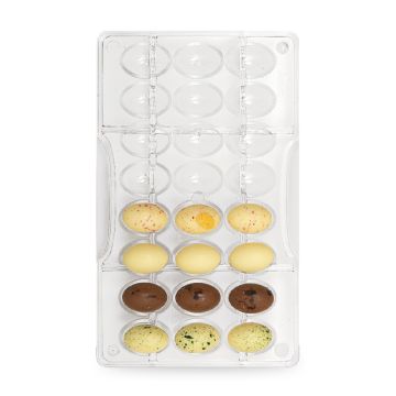 stampo in policarbonato ometti di cioccolato