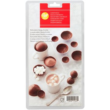 Stampo sfere di cioccolato 3D Wilton 