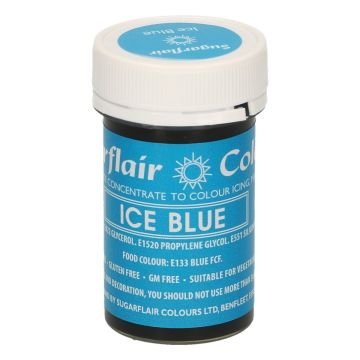 Sugarflair ice blu colorante in pasta 25 gr