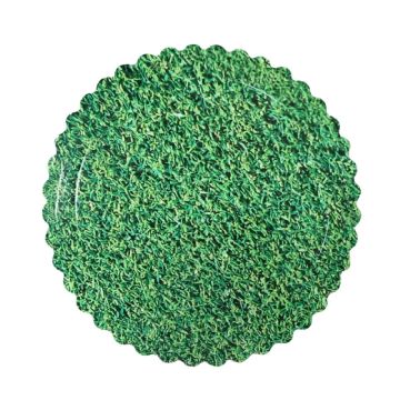 Vassoio per torta 30 Ø x 3 mm effetto erba Vassoio per torta 30 Ø x 3 mm effetto erba