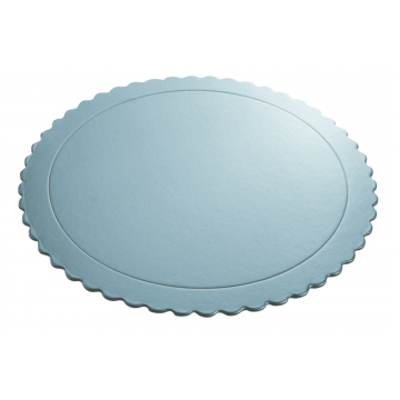 Vassoio per torta 30 Ø x 3 mm color Sky Blu 