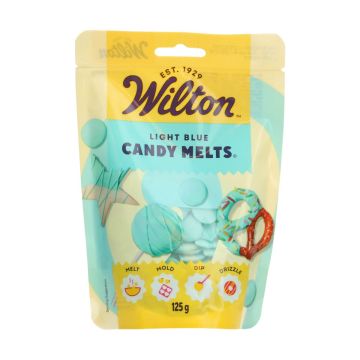 Candy Melt Wilton Azzurro Chiaro 125 gr Candy Melt Wilton Azzurro Chiaro 125 gr