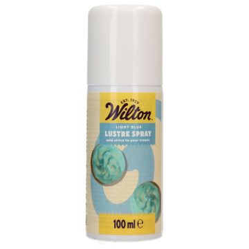 Spray alimentare lustre azzurro chiaro Wilton 100 ml